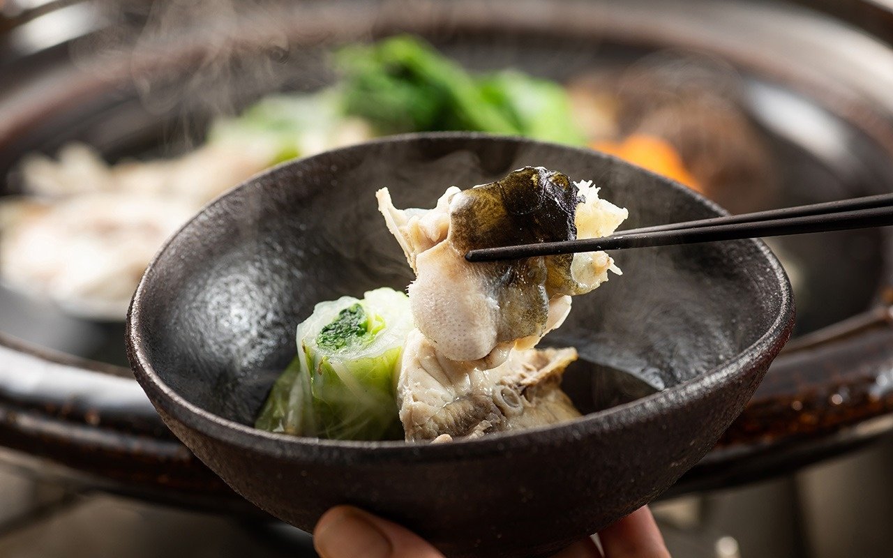 とらふく菊盛刺40㎝・鍋セット（40cm皿付：5〜6人前）イメージ6